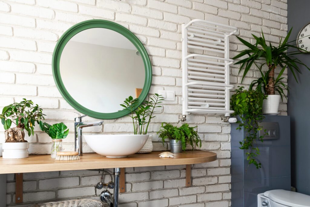 Bathroom Artificial Plant Solutions scaled 1