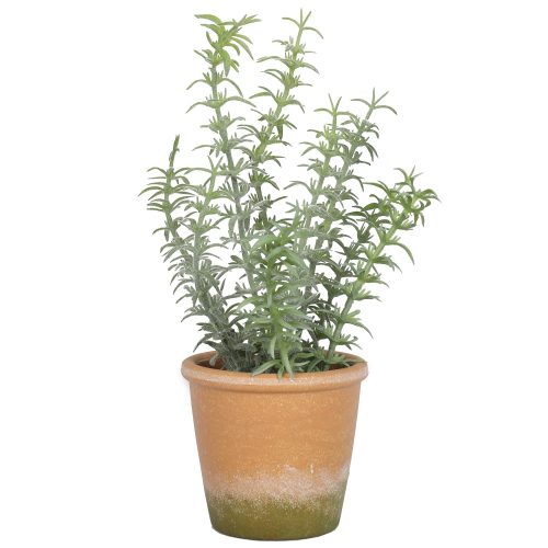 Artificial Potted Rosemary Plant