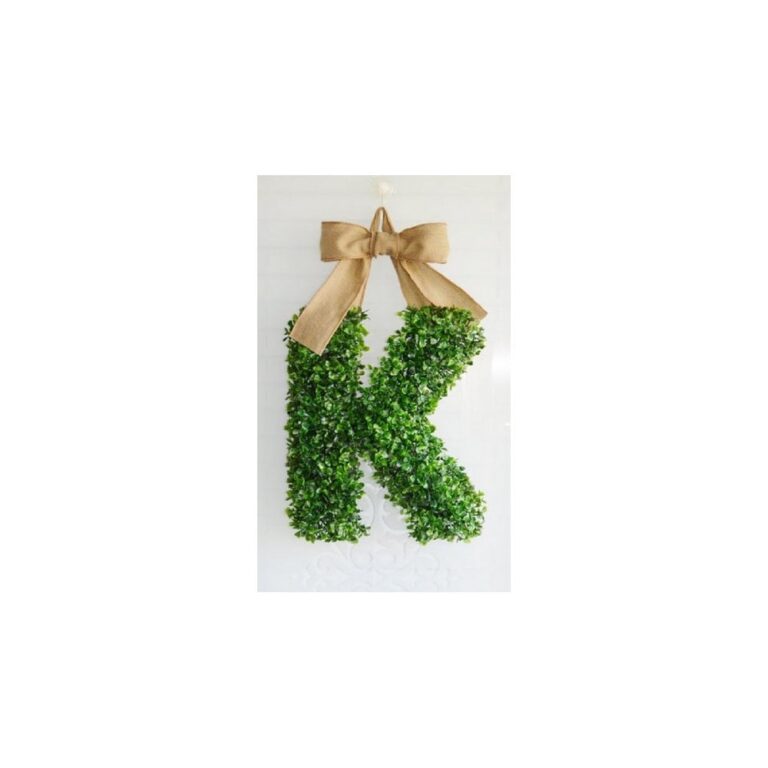 Artificial Boxwood Topiary Letters-90 cm