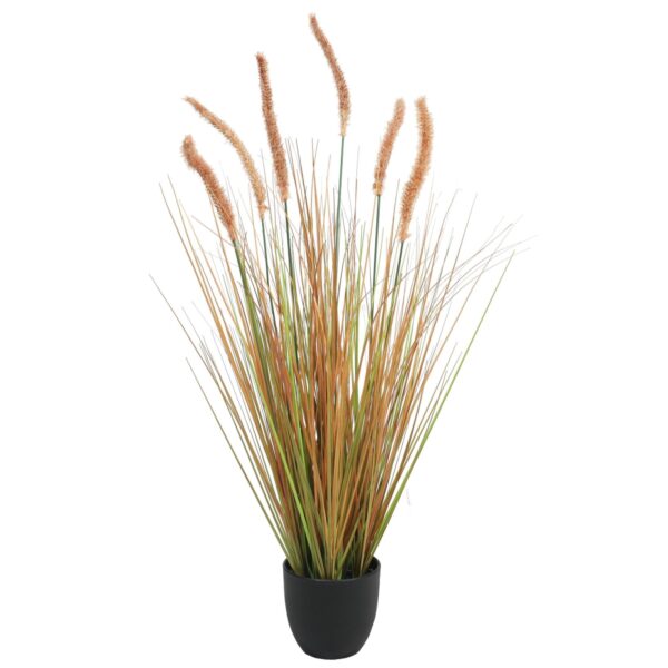 Artificial Foxtail Grass Plant-Black