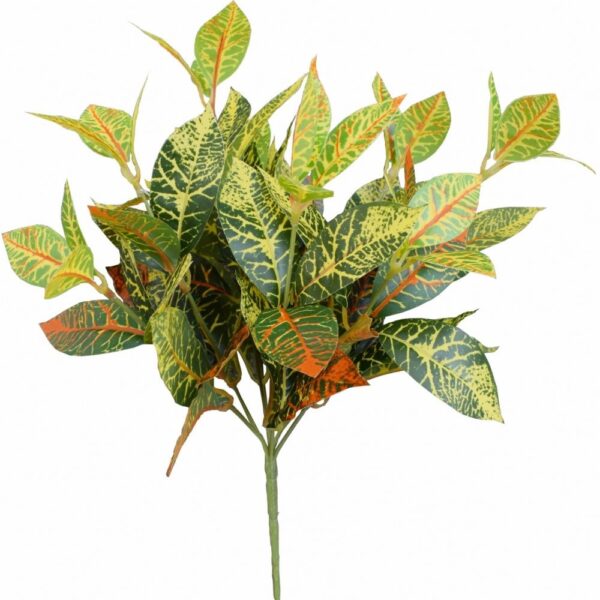 Artificial Croton Bush