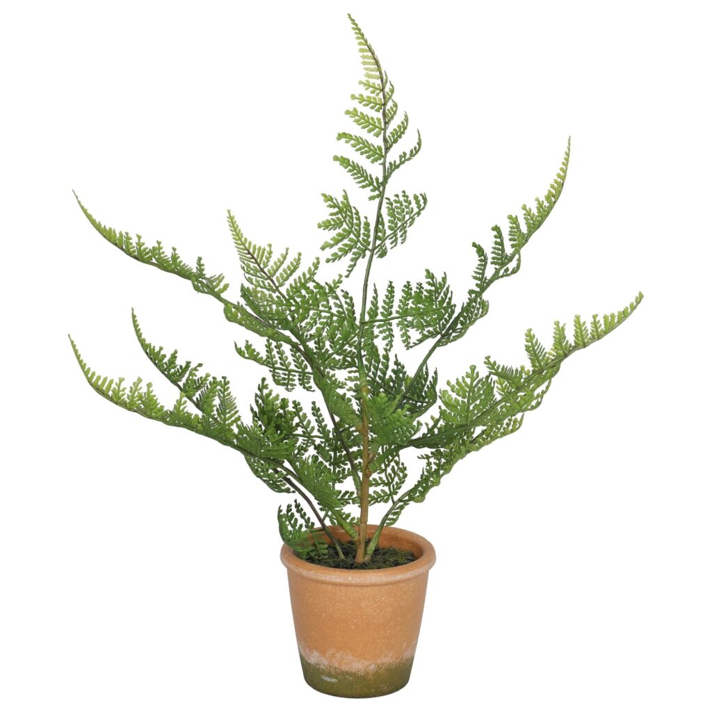 Artificial Potted Interior Fern Plant