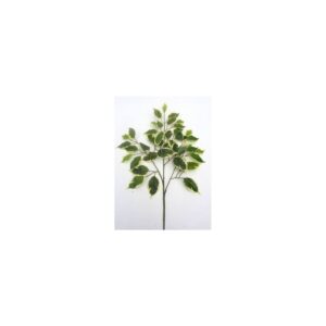 Artificial Variegated Ficus Foliage Spray (x6)