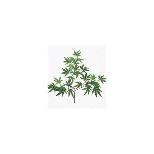 Artificial Green Maple Foliage Spray (x6)