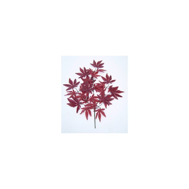 Artificial Red Maple Foliage Spray (x6)