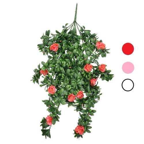 Artificial Trailing Azelea Plant-Red