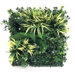 Artificial Blossoming Spring Green Wall