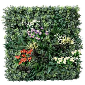 Artificial Deluxe Floral Green Wall