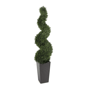 Artificial Cypress Spiral from Evergreen Direct