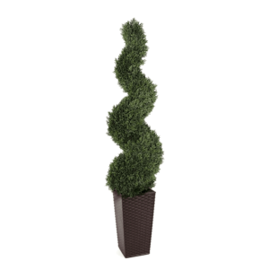 Artificial Cypress Spiral from Evergreen Direct