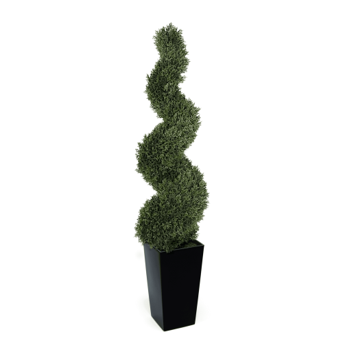 Artificial Cypress Spiral from Evergreen Direct