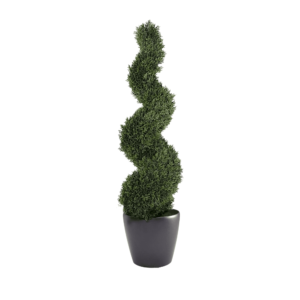 Artificial Cypress Spiral from Evergreen Direct