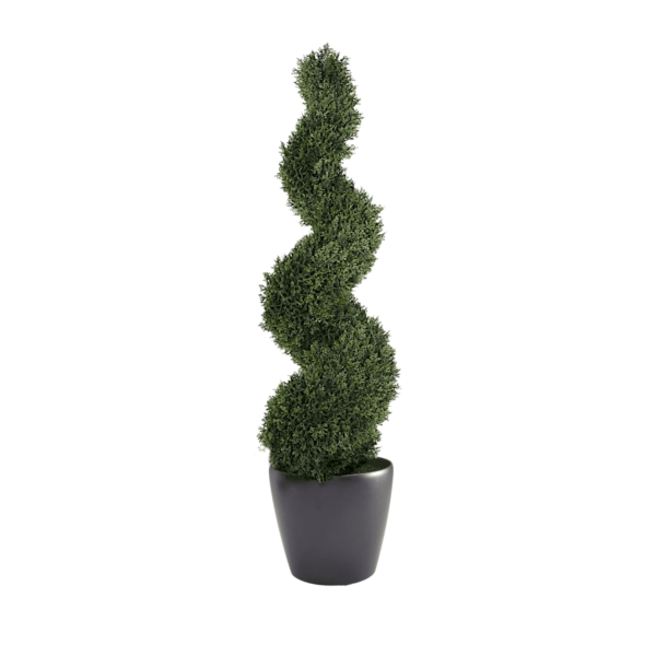 Artificial Cypress Spiral from Evergreen Direct