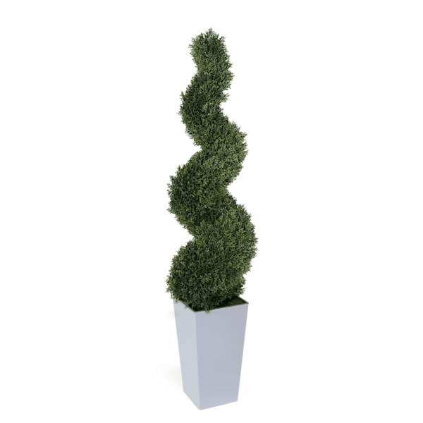 Artificial Cypress Spiral from Evergreen Direct