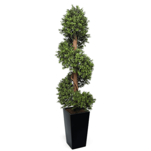 Artificial Buxus Spiral from Evergreen Direct