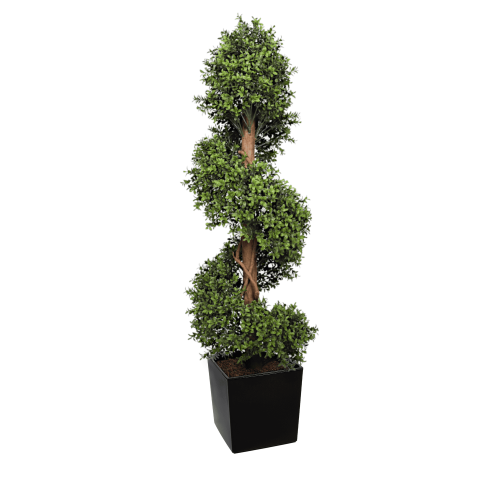 Artificial Buxus Spiral from Evergreen Direct