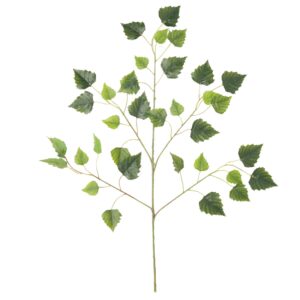 Artificial Silver Birch Tree Foliage Spray