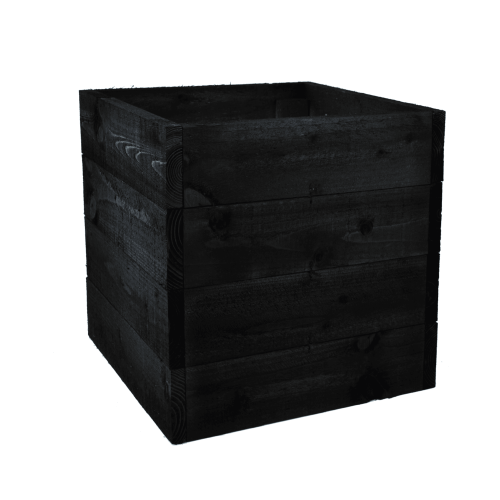 Square Timber Planter at Evergreen Direct