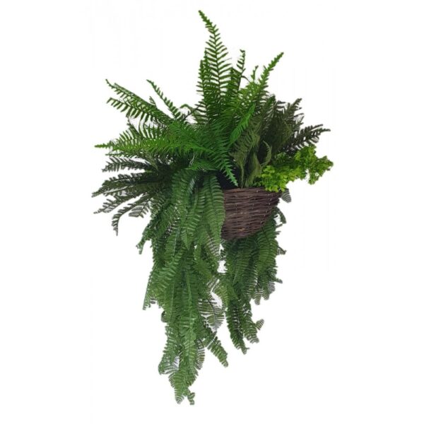 All Season Artificial UV Hanging Fern Plant