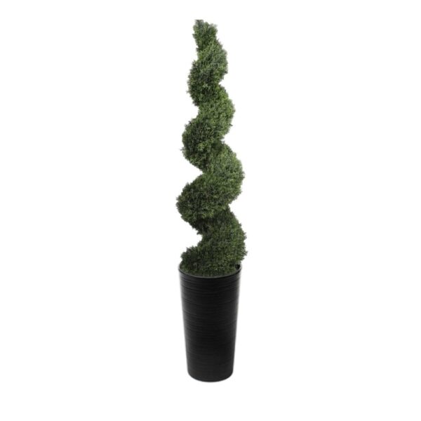 Artificial Cypress Spiral from Evergreen Direct