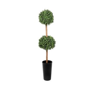 Deluxe Double Boxwood Ball Topiary Tree From Evergreen Direct