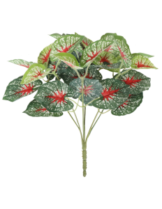 Artificial Red Taro Plant