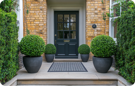 Artificial Topiary Balls Potted