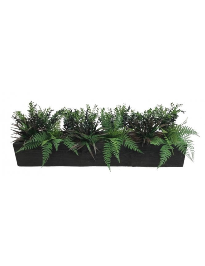 Botanical Greenery Window Box