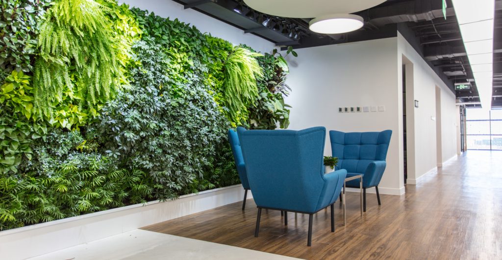 Create Office Spaces With Greenery