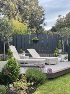 Artificial Green Wall Decking Outdoor 